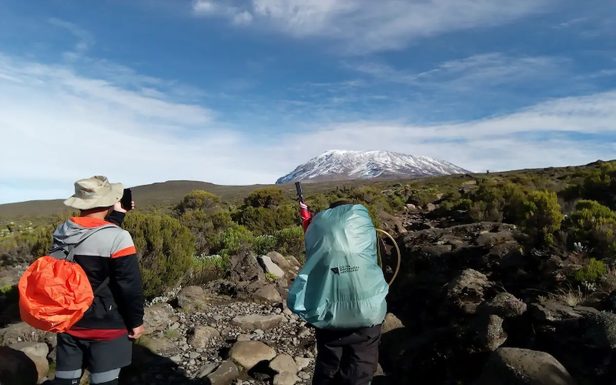 Machame route Kilimanjaro climbing