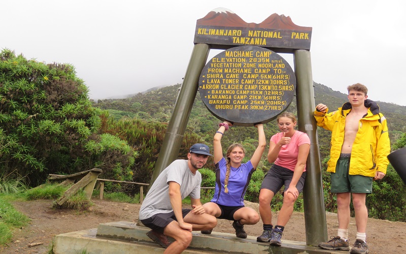 Climbing Kilimanjaro 7 days machame route Itinerary