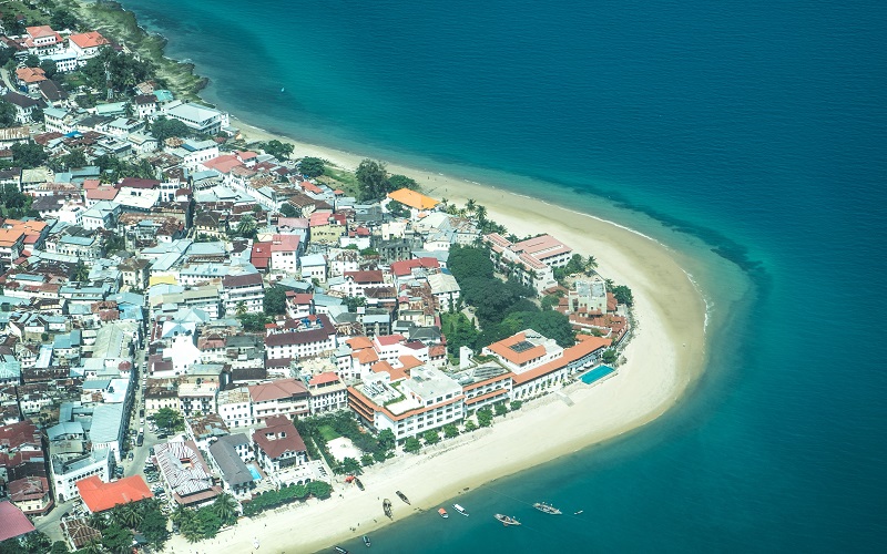 Zanzibar coastal view