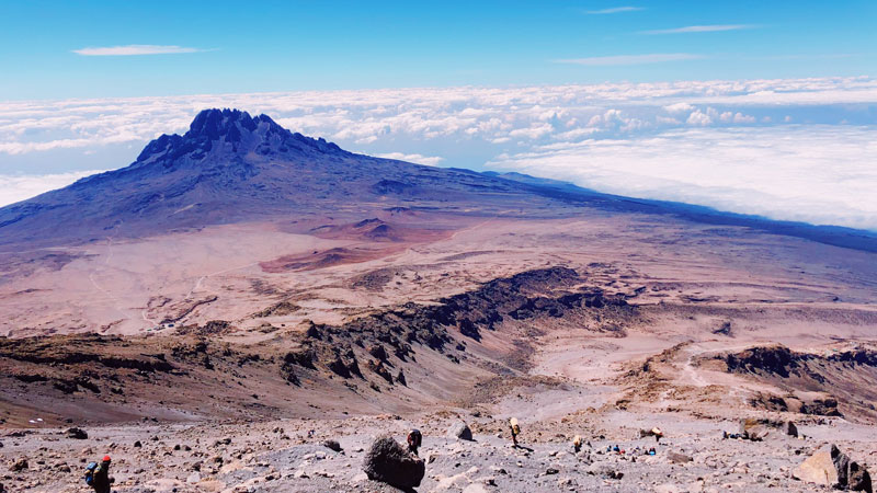 9 days lemosho route with crater camp